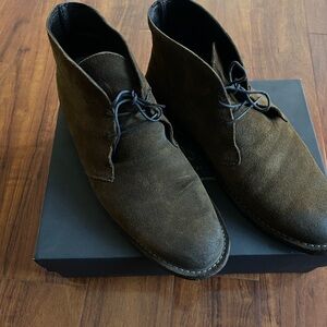 Dr. Scholl's Dark Brown Chukka Boots